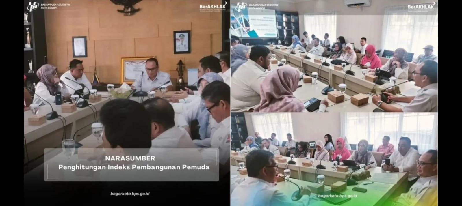 Rapat Materi Penyusunan Dokumen Rencana Aksi Daerah Pelayanan Kepemudaan Kota Bogor