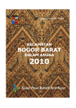 Kecamatan Bogor Barat dalam angka 2010