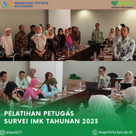 Pelatihan Petugas Survei Industri Mikro dan Kecil (VIMK) Tahunan 2023