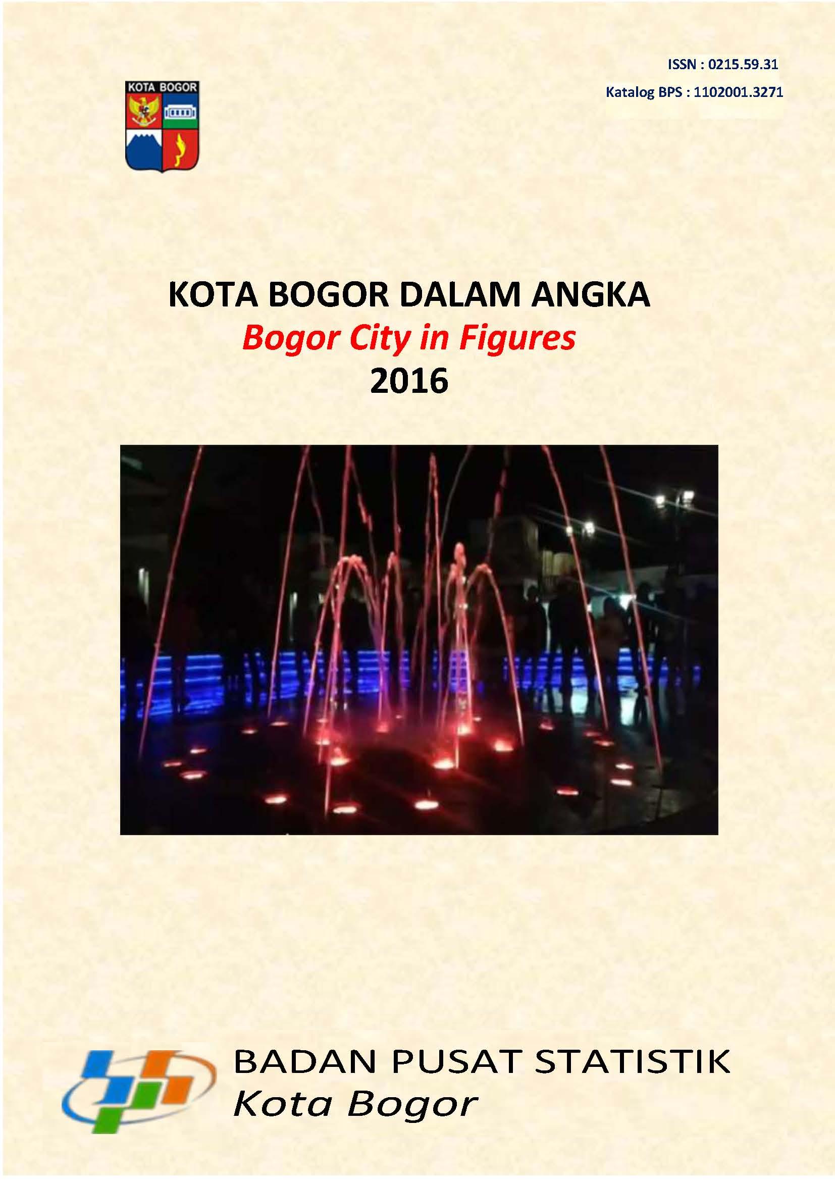 Kota Bogor Dalam Angka 2016