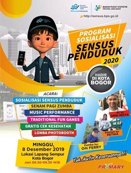 Sosialisasi Sensus Penduduk 2020 di Kota Bogor