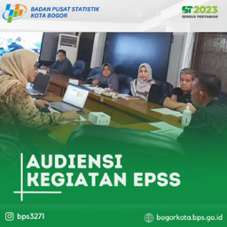 Audiensi kegiatan Evaluasi Penyelenggaraan Statistik Sektoral/EPSS