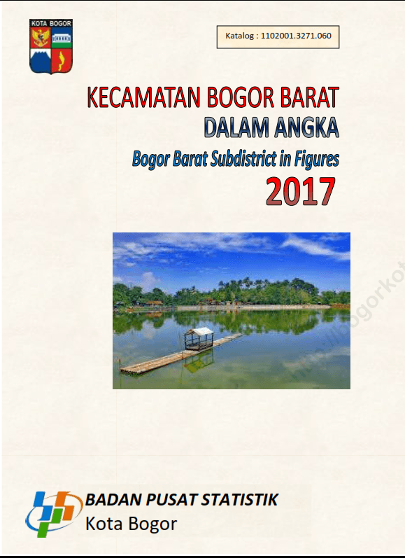 Bogor Barat Subdistrict in Figures 2017