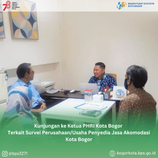 Kunjungan ke Ketua PHRI Kota Bogor