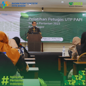 Pelatihan Petugas UTP PAPI Sensus Pertanian 2023 Gelombang 1