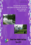 Statistik Daerah Kecamatan Bogor Tengah 2012