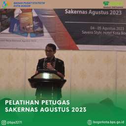 Pelatihan Petugas Survei Angkatan Kerja Nasional (Sakernas) Agustus 2023