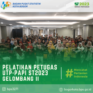 Pelatihan Petugas UTP PAPI Sensus Pertanian 2023 Gelombang 2